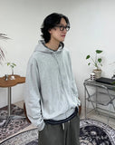 Lael Curved Hooded Zip-up