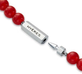 H edition BR(W) Ball Red Jade Beads Necklace