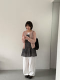 Makyu See-through Summer Round Knit Cardigan