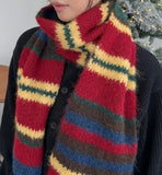 Reneil Wool Stripe Muffler