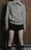 High Neck Goat Knit