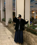 Mundil Cashmere Boucle Color Matching Touch Gloves