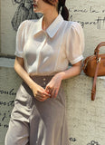 Andy Two Button Bermuda Half Slacks