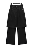 Pae Eyelet Layered Pants