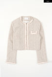 Marlow tweed crop jacket