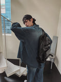 S/S Shea Damaged Washed Denim Shirt