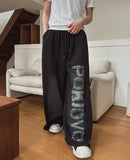 Vasque Lettering Wide Sweatpants