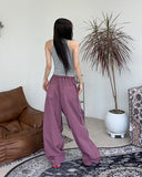 Kud Pigment Nylon Cargo Pants