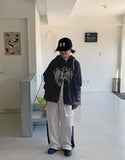 [unisex] Mohind color matching banding cargo pants