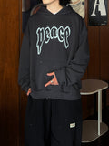 Piece Rivet Detail Boxy Hood