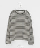 [unisex] Maje Stripe Over Long Sleeve Tee