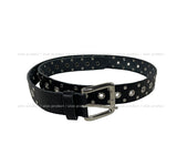 35mm Real Cowhide Eyelet Belt