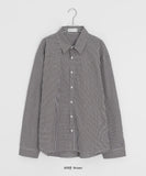 Yanpo Over Check Shirt