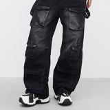 Ibian pocket strap pants