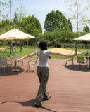 Multiple Pocket Low Cargo Pants