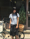 Moku Check Slim Pocket Short Sleeve Shirt