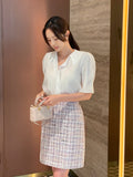 [Planning] Keyring Tweed H-Line Mini Skirt