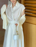 Miyan Summer Cool Shirt Long One Piece