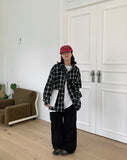 [unisex] Doico Check Over Shirt