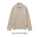 Loble Cash Collar Knit