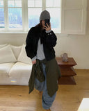 Held Washed Balloon Denim Pants