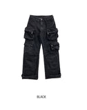 Mier Multi Cargo Denim Pants