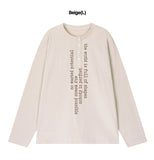 FULL OF Henley Neck Long Sleeve T-Shirt