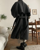 [PREMIUM/MADE] Ming Cape Robe Coat