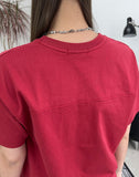 Dopen High-Density Cut Crop Short Sleeve Tee