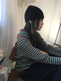 Nakita Stripe Hooded Knit