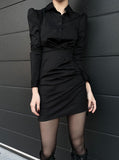 slim shirt dress