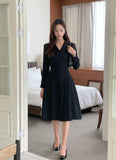 Deubelin Collar Pleated One Piece (Belt set)