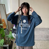 Daloco Printed Over Long Sleeve Tee
