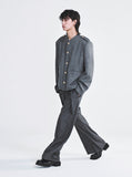 EPAULET WOOL JACKET