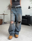 Alp Dusty Damage Denim Pants