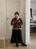 Goeli Argyle Knit Gloves