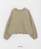 [BAONHAUS] Ikuka hood wind zip-up jumper