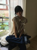 Sma Summer Wide Denim Pants