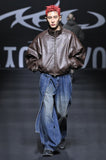 24FW Oversized Washed Denim Pants
