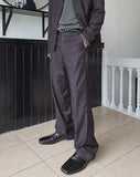 Bonnen Striped Flare Slacks