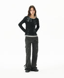 UTILITY CARGO FLARE PANT