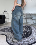 Deon Patch Carpenter Denim Pants