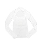 Orbe Backslit Halter Tee