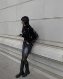 Fiction Ring Side Belt Shoulder Bag