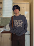 Oceanic damage lettering knit