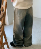 Dontree Vintage Washed Denim Pants