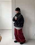 Dashu Pigment Color Wide Pants