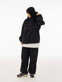 Color Matching Stitch Hood Anorak