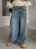 Feed Balloon Wide Denim Pants
