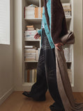 Daven washed black denim